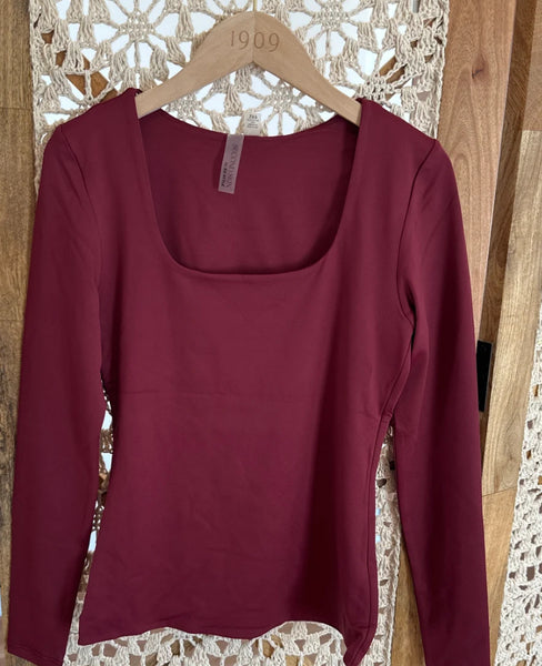 RD STYLE MARIANNA LS UNECK TOP