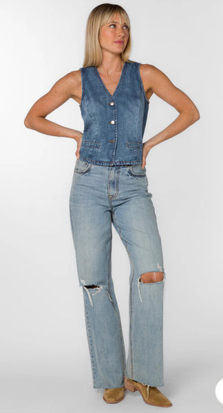 VELVET HEART DELLIS EVIAN BLUE VEST