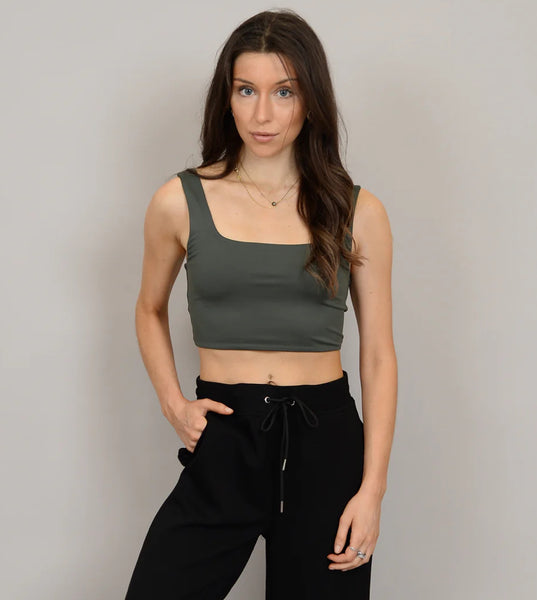 RD STYLE CATHERINA CROPPED SECOND SKIN TANK TOP