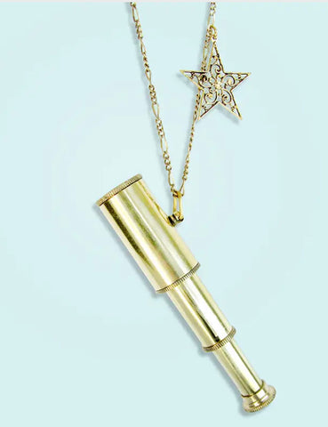 ORNAMENTAL THINGS TELESCOPE NECKLACE