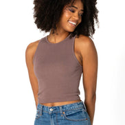 C’EST MOI BAMBOO RIBBED TANK