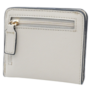 Women's Small Compact Bifold Luxury Wallet With Window ID