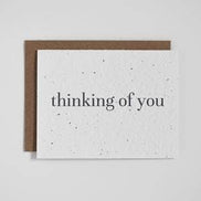THE GOOD CARD Plantable Greeting Card - Thinking of You - Classic