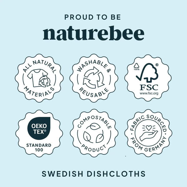 NATURE BEE Swedish Dishcloths