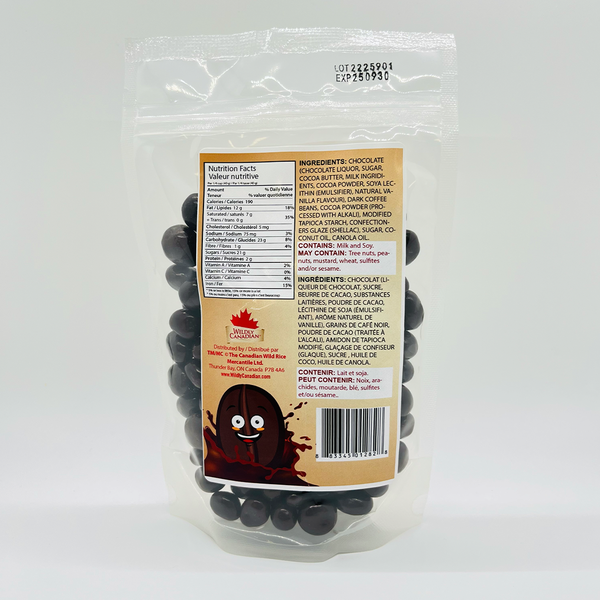 Wildly Canadian Dark Chocolate Coffee Beans