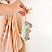 Bitzy Pal Natural Rubber Pacifier & Plush