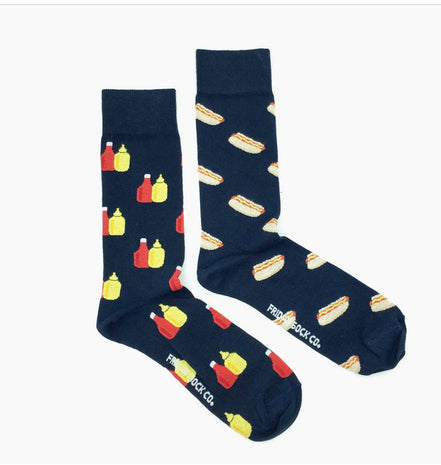 MEN’S *FRIDAY SOCKS FOOD & BEVERAGE MISMATCHED SOCKS