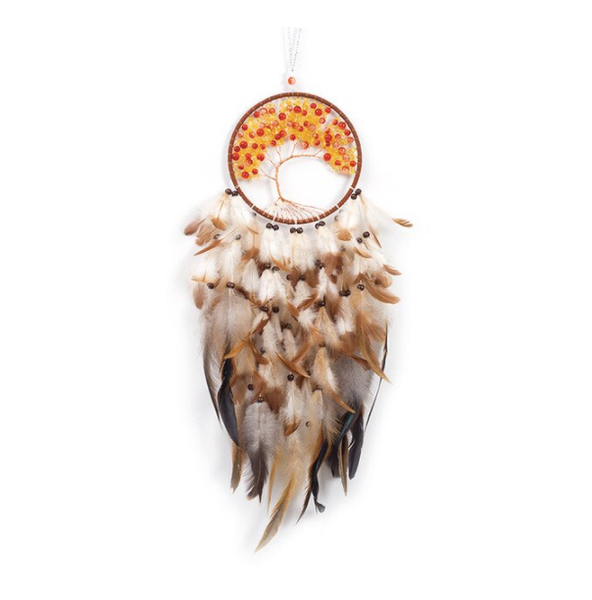Crystolver Modern Handmade Beaded Dreams Catcher