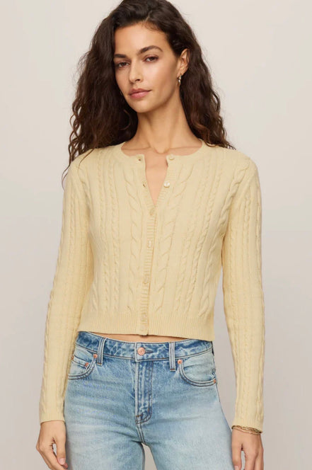 ZSUPPLY CERA LS CARDI-LEMON CHIFFON