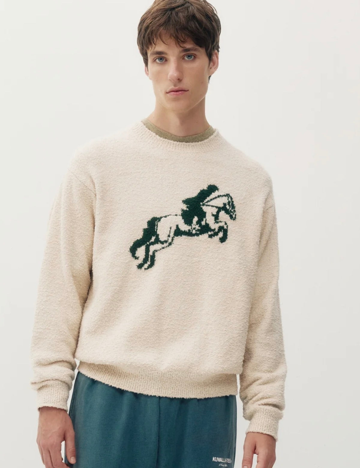 KUWALLA EQUESTRIAN KNIT CREW