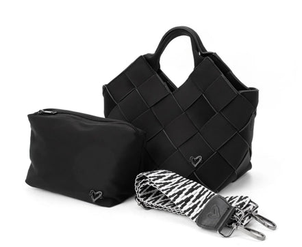 PRENELOVE PICTON LARGE WEAVE BAG/PURSE