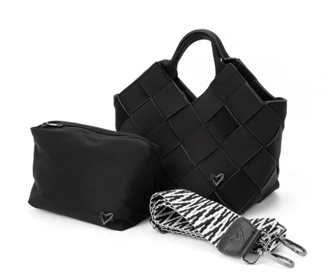 PRENELOVE PICTON LARGE WEAVE BAG/PURSE