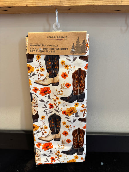 CEDAR PADDLE 100% COTTON DIDH TOWELS