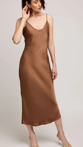 GENTLE FAWN ISRA SATIN DRESS
