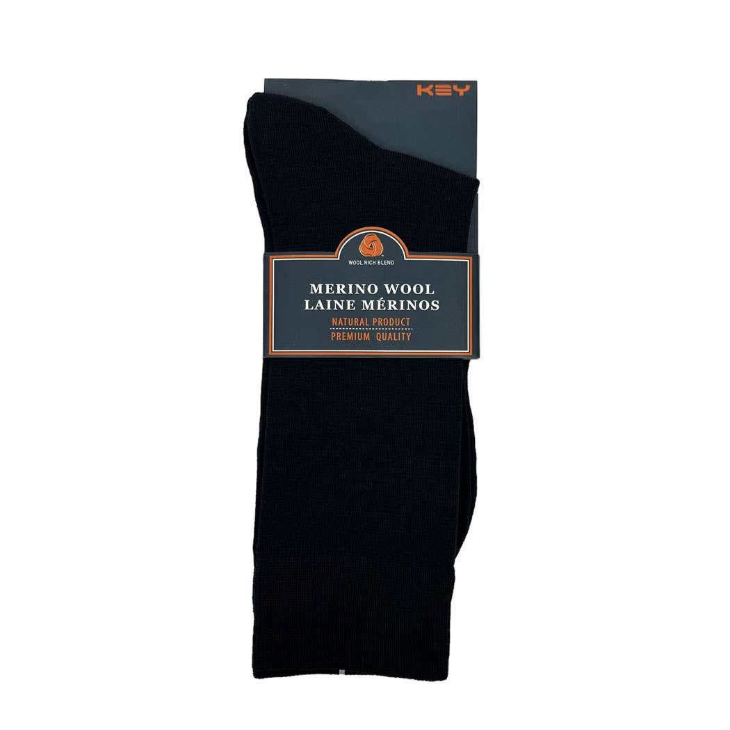 Men's Merino Wool Plain Dress