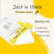Naisture Just In 15 Min Glowing - Manuka Honey (10pc)