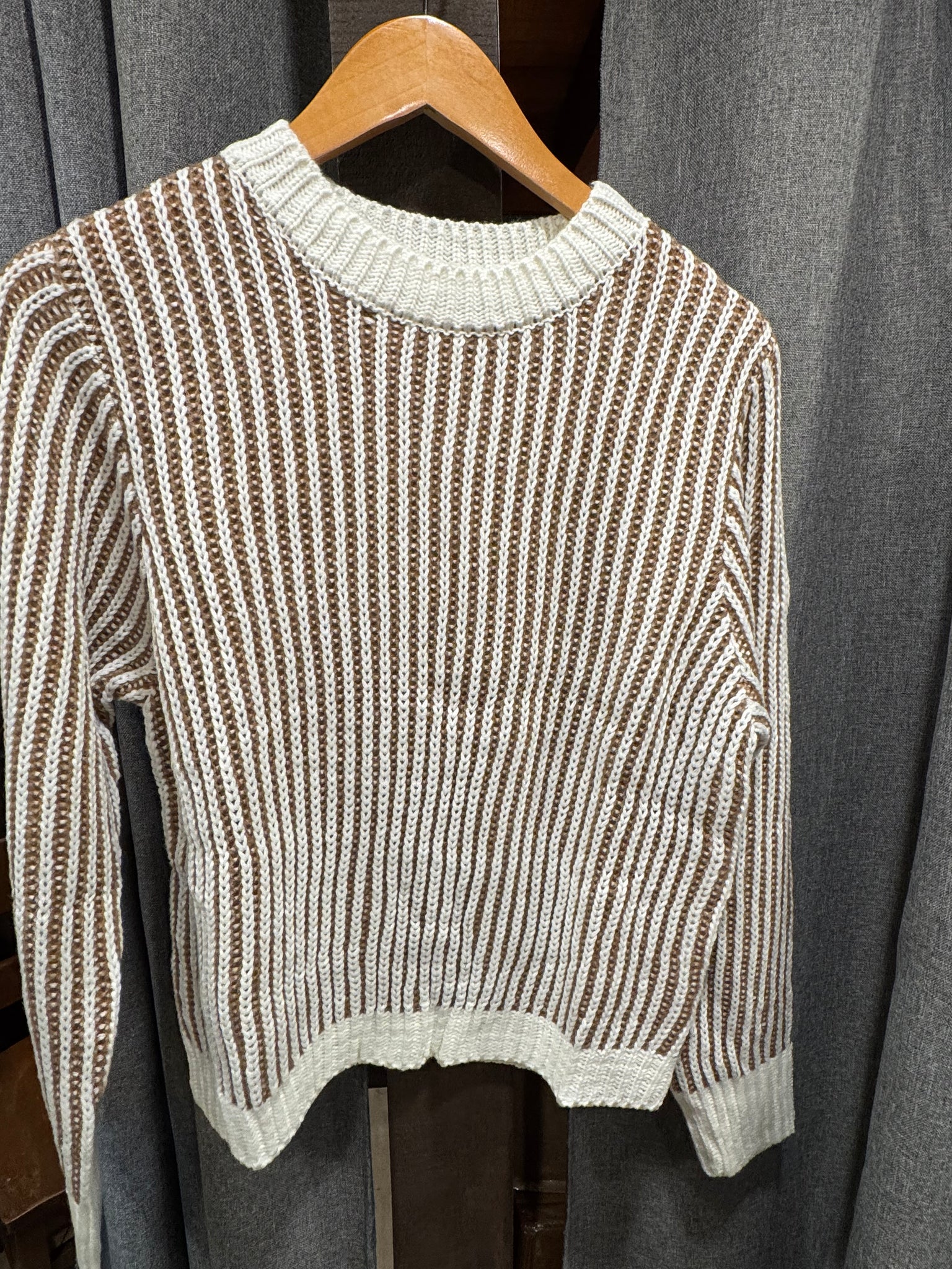 24 COLOURS STRIPE KNIT SWEATER
