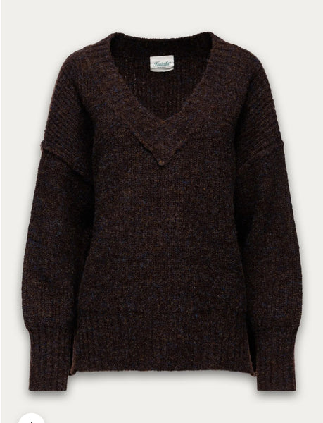 KUWALLA BREA V-NECK SWEATER