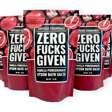 Zero Fucks Given Bath Salts 12oz Bag