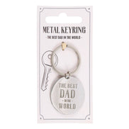 Best Dad in the World Father's Day Keyring