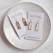 Oh So Lovely VALERIE, Mother of Pearl Earrings