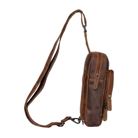 GREENWOOD LEATHER Leather Crossbody Bag Hamilton GW6806