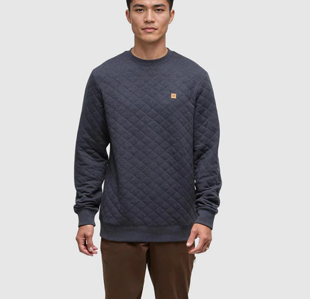TENTREE Quilted Reynard Crew Sweater