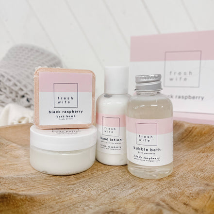 The fresh wife Black Raspberry Gift Set