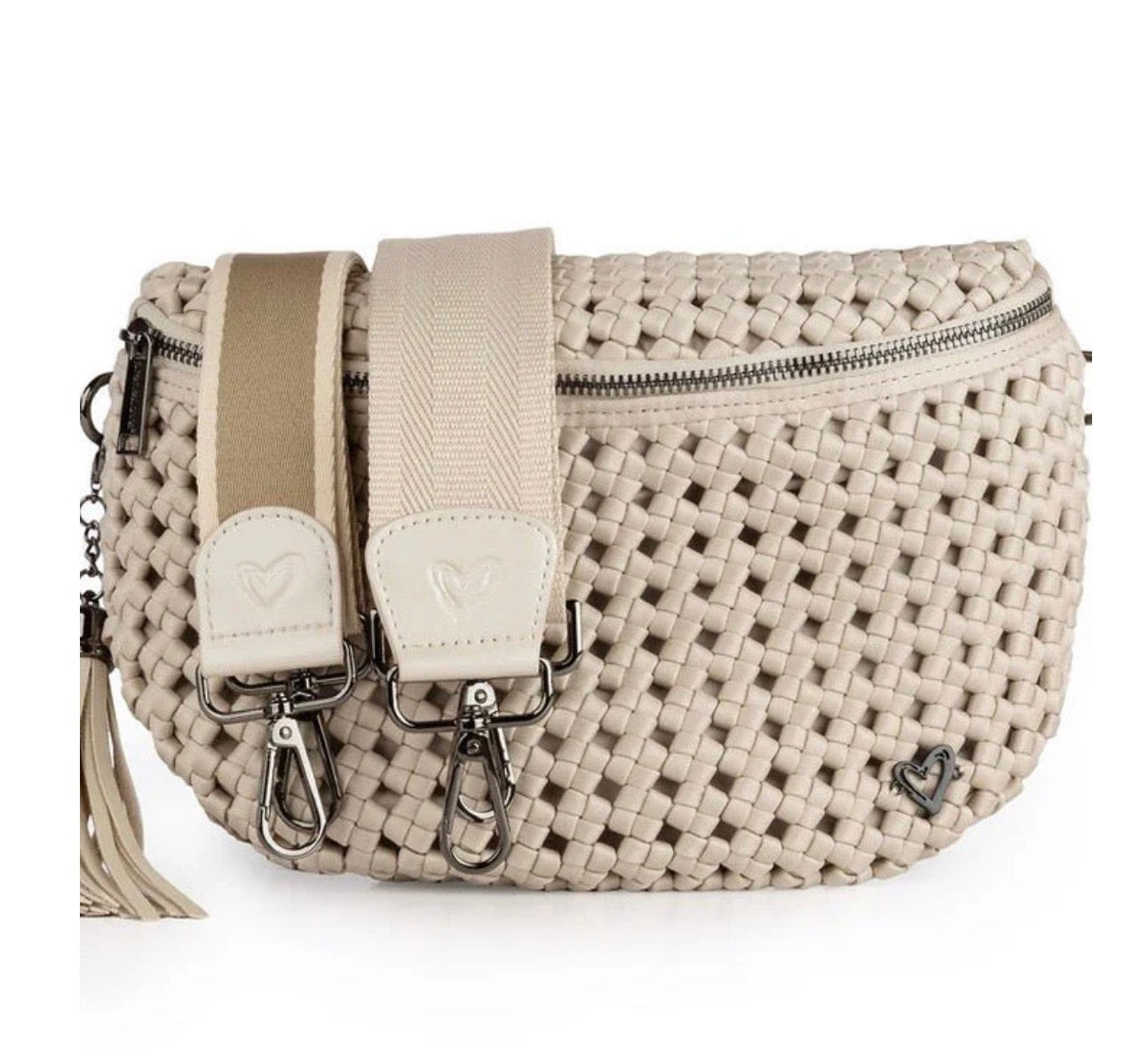 PRENELOVE LAMBTON WOVEN CROSSBODY