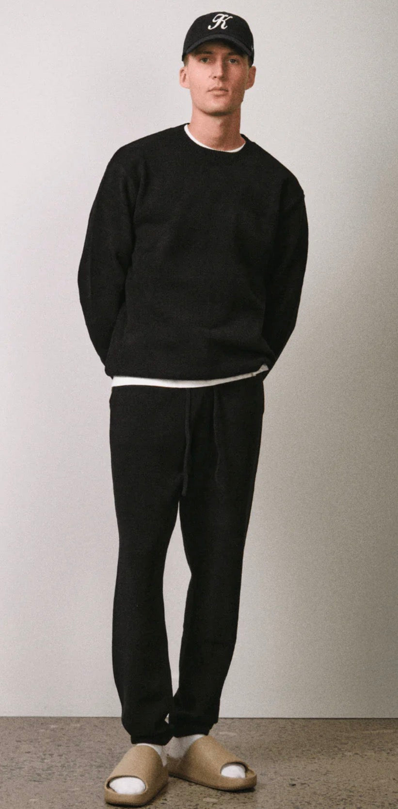 KUWALLA Textured Knit Sweatpant