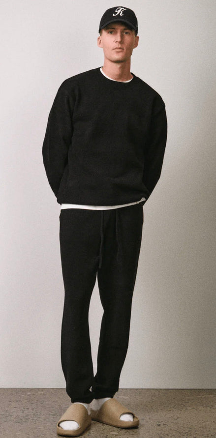 KUWALLA Textured Knit Sweatpant
