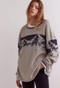 FREE PEOPLE BIG SKY GRAPHIC TEE