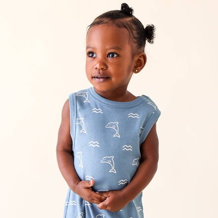 BABY Tank Rompers - ORGANIC COTTON-Signature Prints