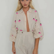 ANA Strawberry Cotton Shirt