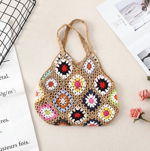 Bohemian Handmade Crochet Bag - Exquisite Handcrafted