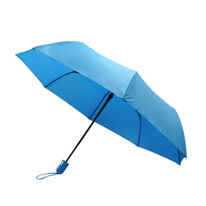 Auto Open Compact Solid Color Travel Umbrella - UM5029