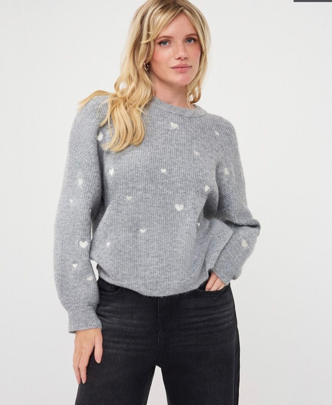 ESQUALO HEART SWEATER