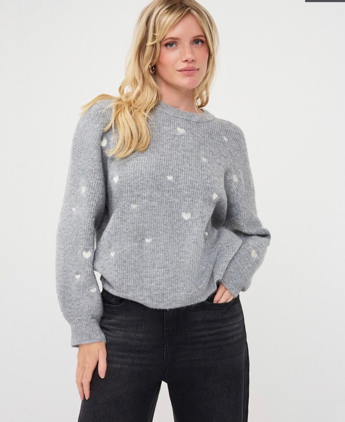 ESQUALO HEART SWEATER