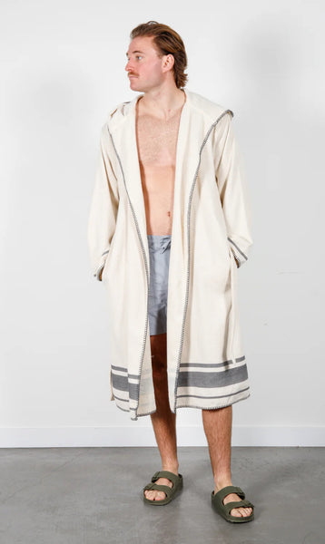 TOFINO THE HAWTHORNE SERIES | UNISEX-Hooded Terry Robe
