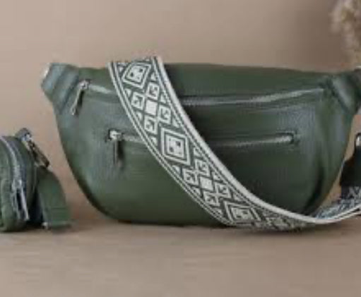 PRENELOVE KIMBERLEY VEGAN LEATHER CROSSBODY BAG