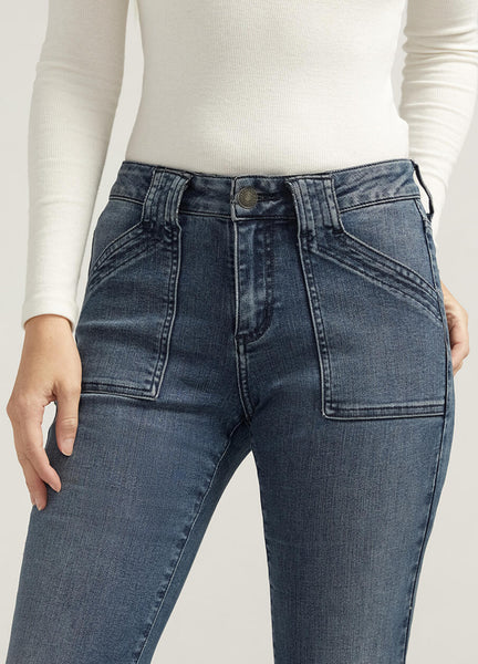 SILVER 33LEG-SUKI FLARE