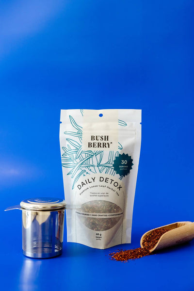 BLUSH BERRY Organic Daily Detox Loose Leaf Tea