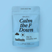 Calm the F Down Green tea, 20 Servings, Functional Tea Blend