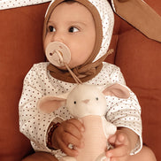 Bitzy Pal Natural Rubber Pacifier & Plush