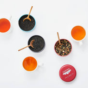 Black Tea Trio Tin & Spoon - Organic, Fair-Trade Tea Gift