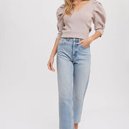 PUFF SHORT SLEEVE PULLOVER