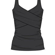 EVERYDAY SUNDAY SWIM TOP TANKINI TANK WRAPPED