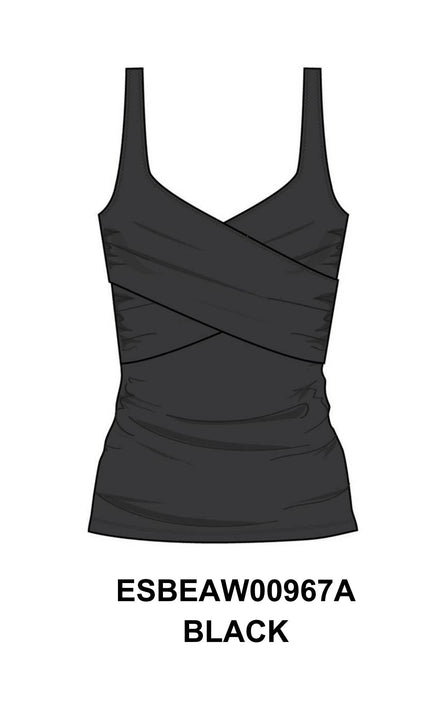 EVERYDAY SUNDAY SWIM TOP TANKINI TANK WRAPPED