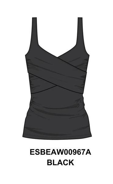 EVERYDAY SUNDAY SWIM TOP TANKINI TANK WRAPPED