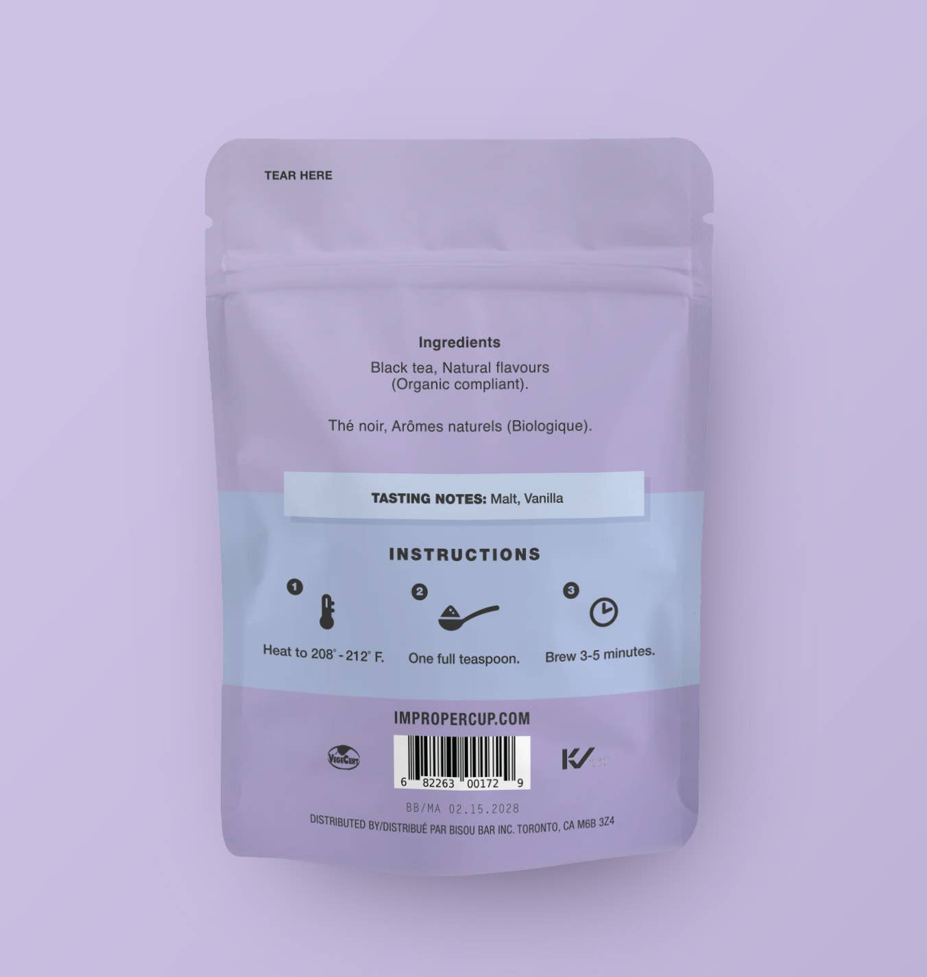 50 Shades of Earl Grey tea, 20 Servings, Flavoured Black Tea